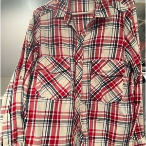 Zara plaid flannel shirt